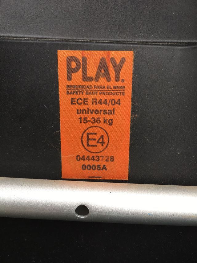 Sillita coche playxtrem 15-36kg Isofix