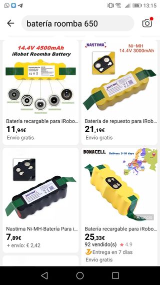 Roomba 651 de segunda mano por 60 EUR en Madrid en WALLAPOP