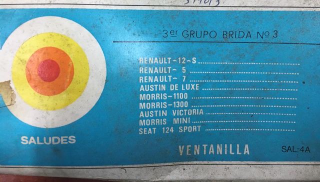 Espejo Retrovisor Renault Morris clasico