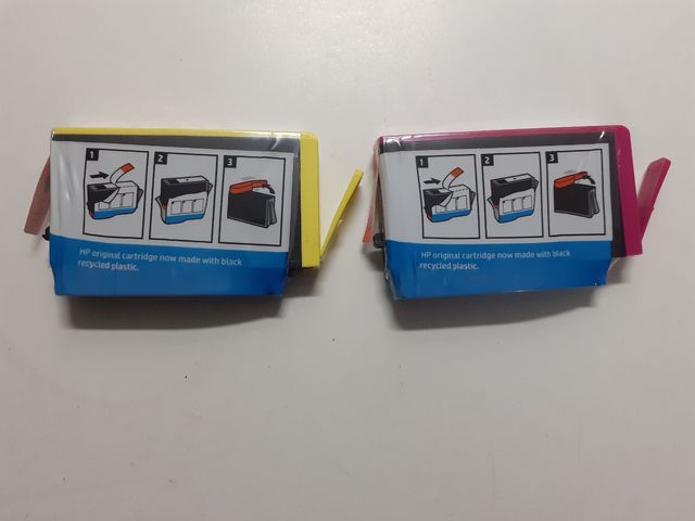 Cartuchos tinta HP 364.