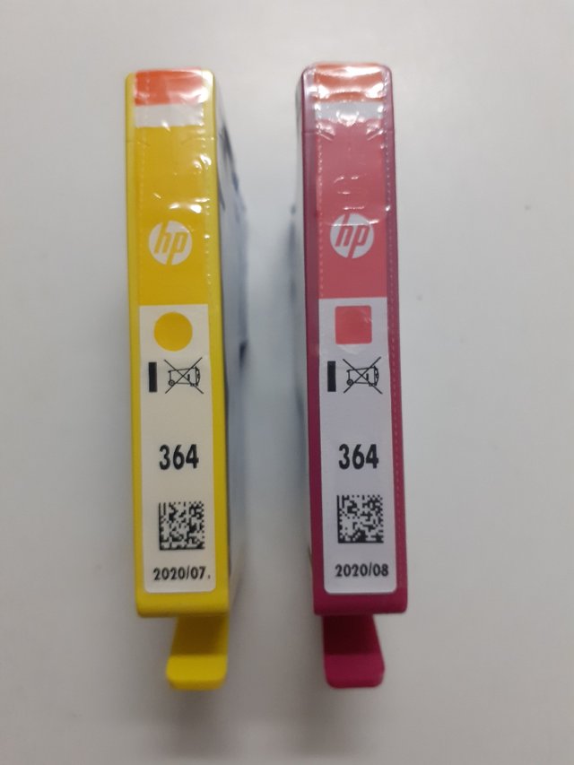 Cartuchos tinta HP 364.