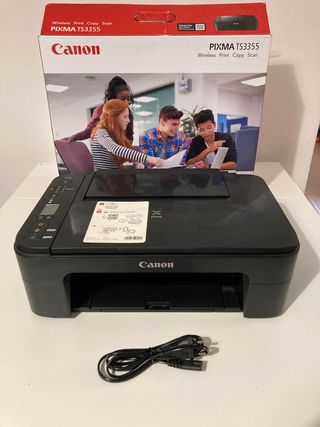 Impresora Canon Multifuncion PIXMA TS3355 de segunda mano por 20 EUR en  Barcelona en WALLAPOP