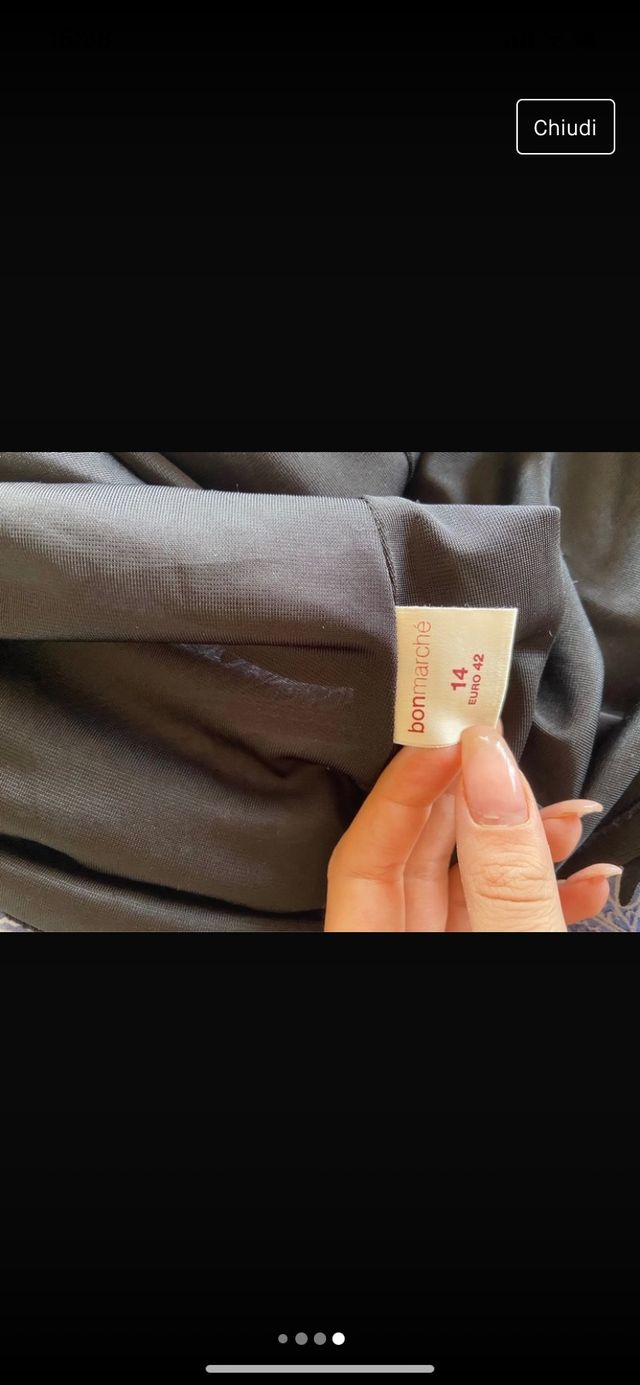 Gonna longuette svasata