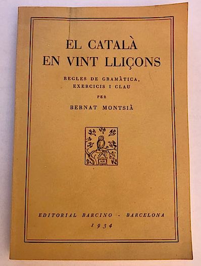 El catalá en vint lliçons (1934)