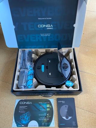Robot Aspirador Conga 3890 Titanium. Nuevo de segunda mano por 150 EUR en  Pomaluengo en WALLAPOP