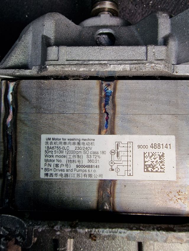 Motor lavadora Bosch