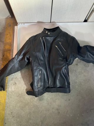 Chaqueta Cuero Moto DXR de segunda mano por 70 EUR en Adra en WALLAPOP