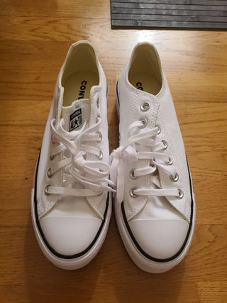 Converse blancas de segunda mano en Pinto en WALLAPOP