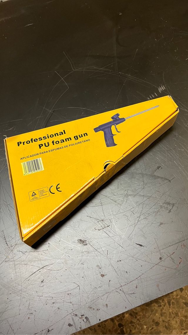 Pistola para espuma de poliuretano
