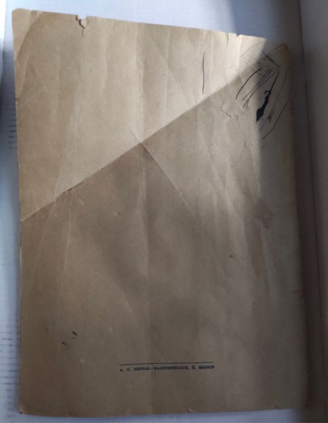 Iniciación al Dibujo Lineal. Tercer curso Año 1958