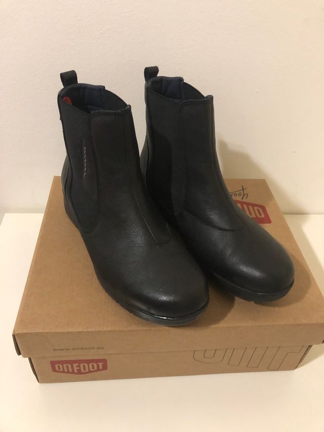 Botas Cuña - Núm.35-36.  Como Nuevo!!