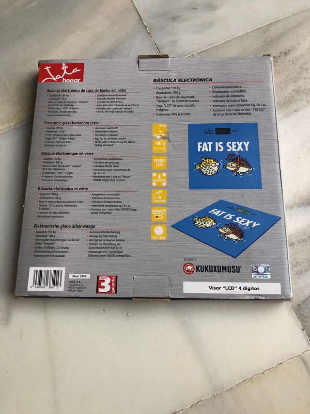 Bilancia pesapersone digitale Jata