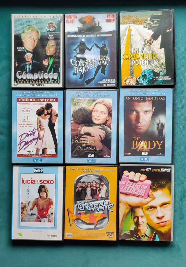 2 peliculas antiguas DVD = 1€