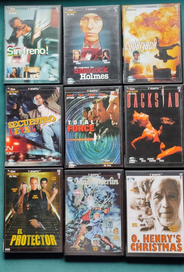 2 peliculas antiguas DVD = 1€