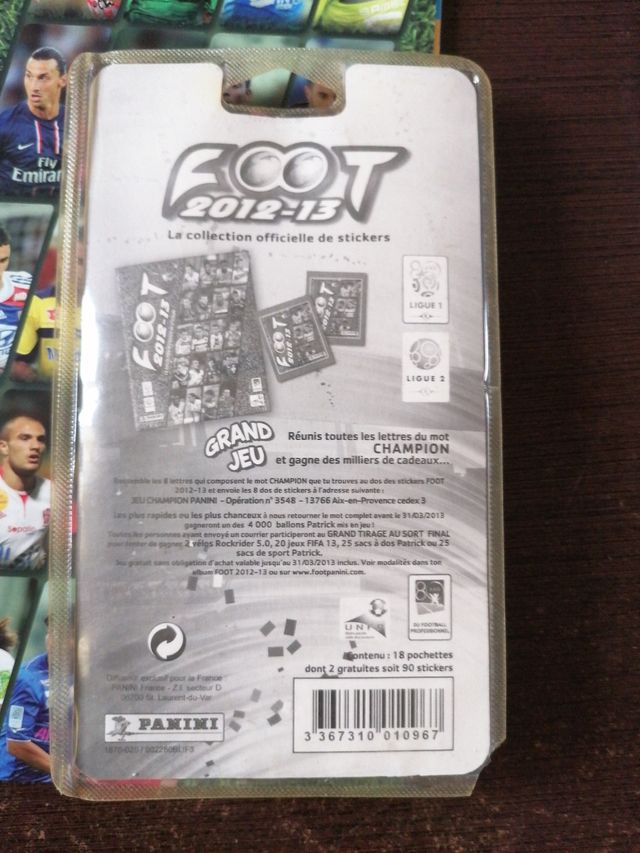 Cromos Foot 2012-13 panini y album