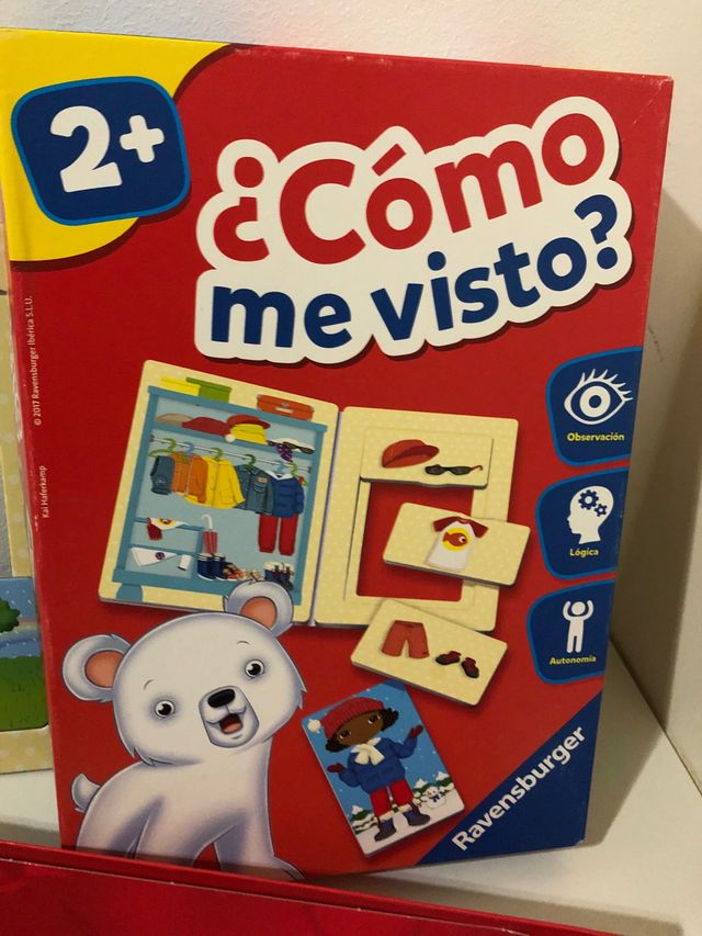 Puzzle niñ@.  Ravensburger 2+