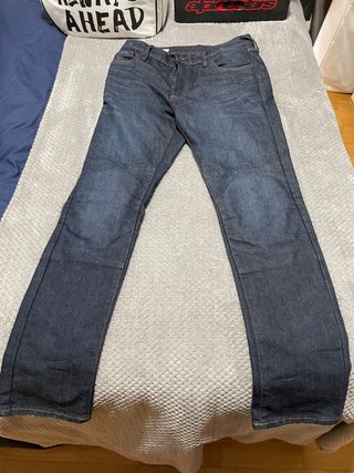 Pantalones moto Kevlar vaquero Oxford de segunda mano por 160 EUR en Madrid  en WALLAPOP
