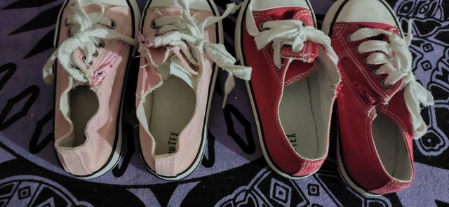 Deportivas niña n°28, regalo cenicientas