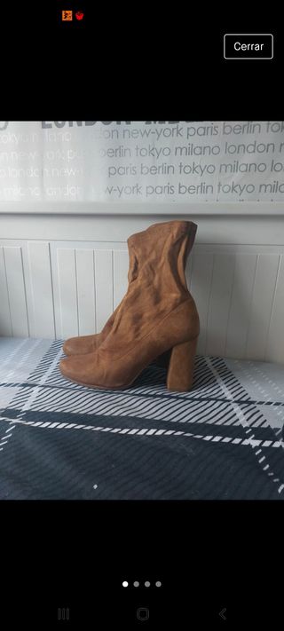 Botines Uterque de segunda mano en A Coruña en WALLAPOP