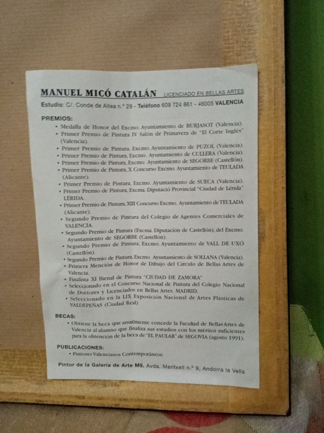 Montbrio del Camp Manuel Mico T024/15