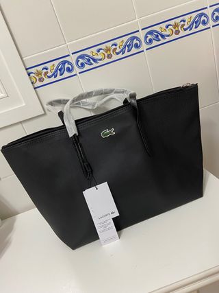 Bolso Shopper Lacoste de segunda mano por 45 EUR en Jerez de la Frontera en  WALLAPOP