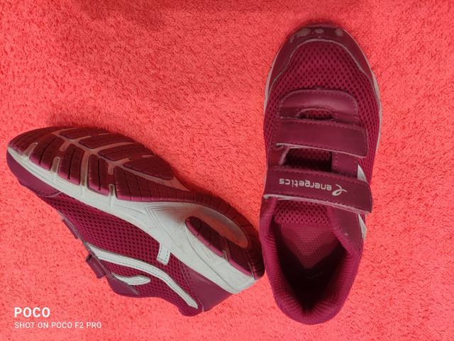 bambas rosas ENERGETICS - NÚMERO PIE 31