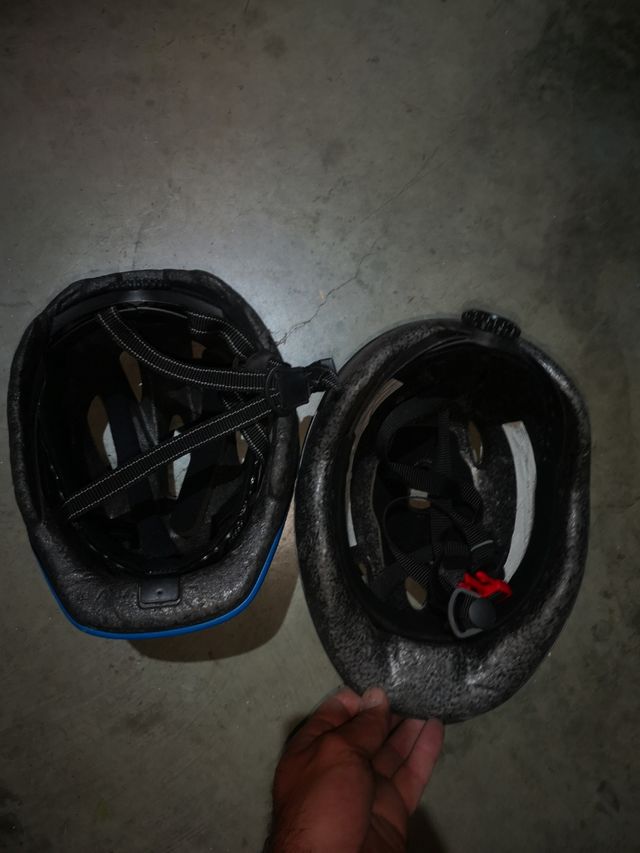 dos cascos bici niños