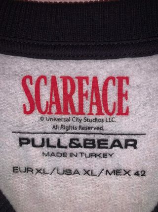 Sudadera SCARFACE de segunda mano por 12 EUR en Oviedo en WALLAPOP