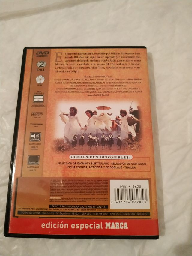 DVD Molto rumore per niente