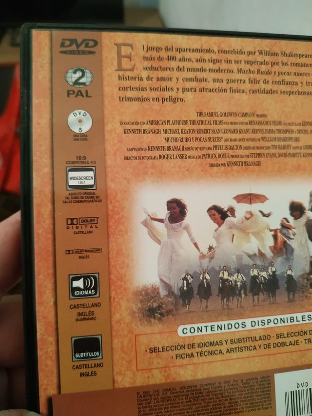 DVD Molto rumore per niente