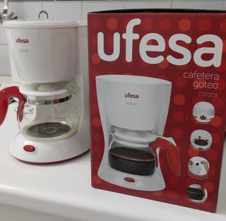 Cafetera eléctrica ufesa de segunda mano por 12 EUR en Villaviciosa de Odón  en WALLAPOP