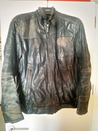 Cazadora Cuero Piel Invierno Corte inglés Hombre L de segunda mano por 40  EUR en Sevilla en WALLAPOP
