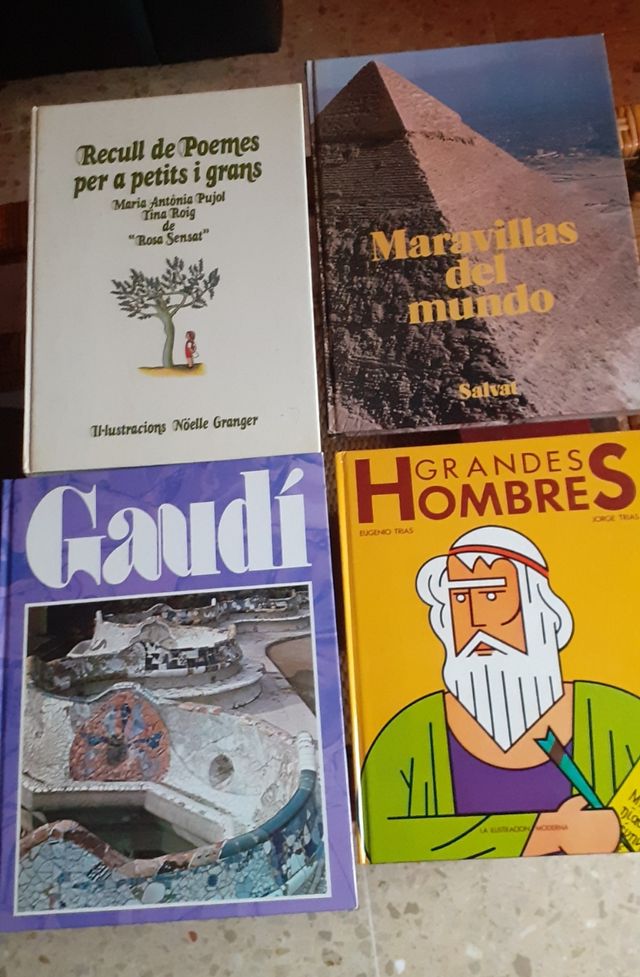 libros de  los años 80/90 muy ilustrativos