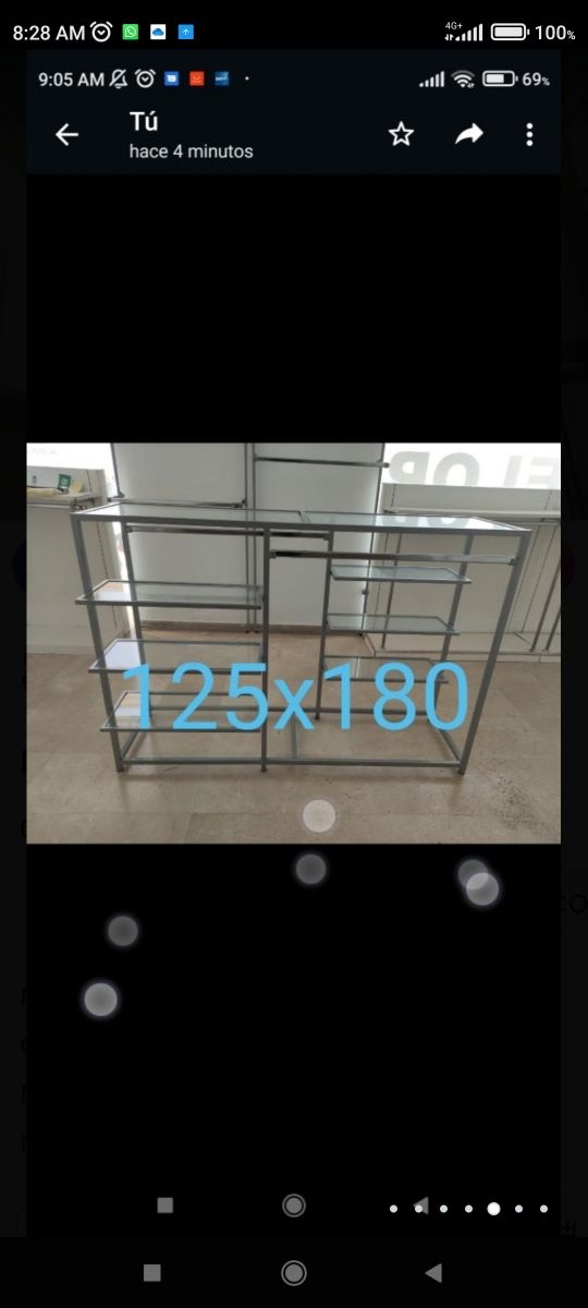 mueble expositor ropa