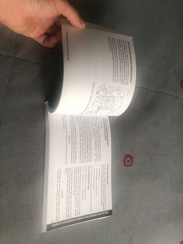 Manual de usuario de sportster 2011 Alemán