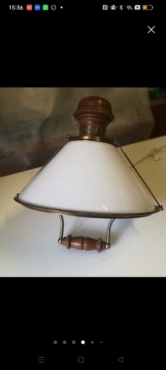 Lámparas  techo (2)y aplique vintage ,leer anuncio