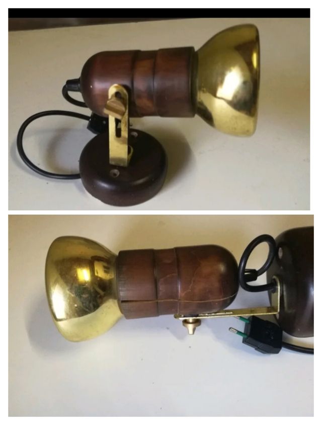 Lámparas  techo (2)y aplique vintage ,leer anuncio