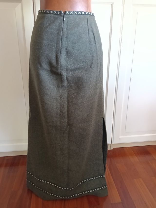 Falda Larga Lana