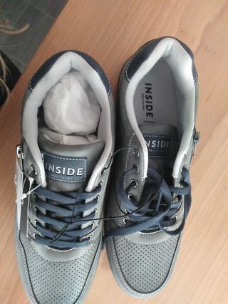 Zapatillas hombre Inside de segunda mano por 15 EUR en Salceda de Caselas  en WALLAPOP