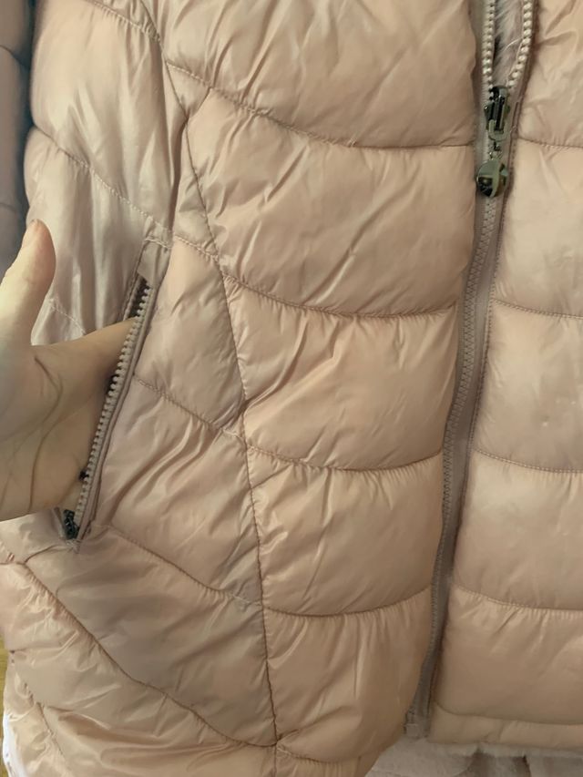 Chaqueta tipo plumífero reversible