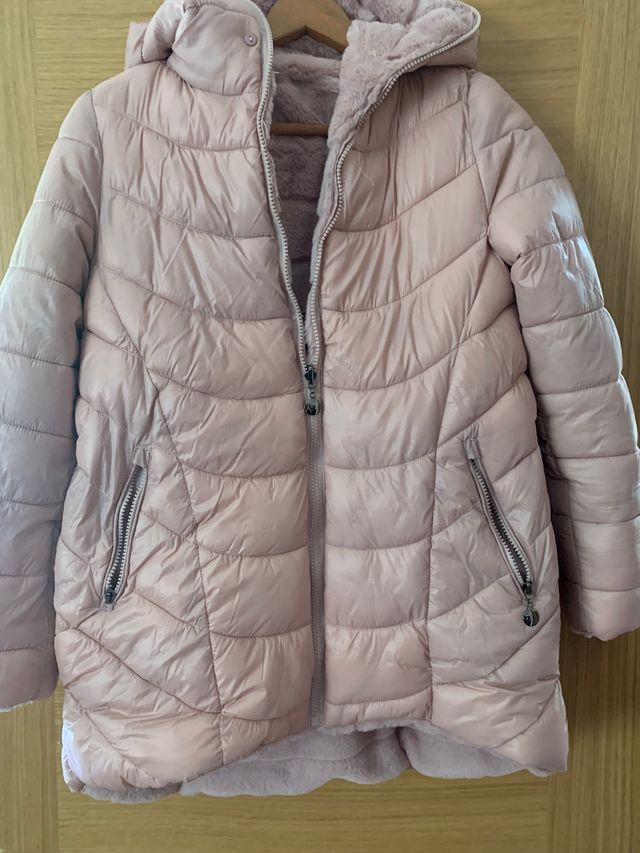 Chaqueta tipo plumífero reversible