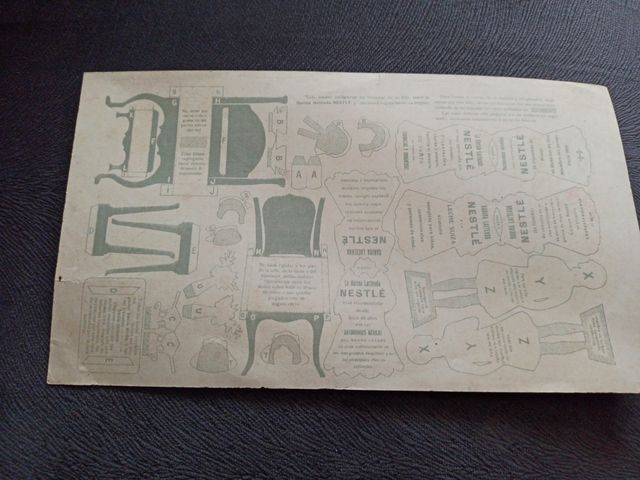 Antiguos recortables de los años 20