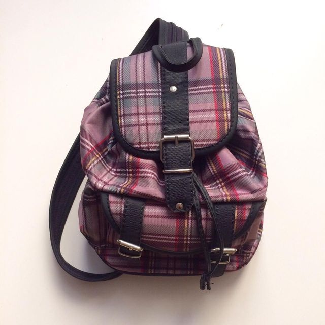 Bellissimo zainetto tartan vintage