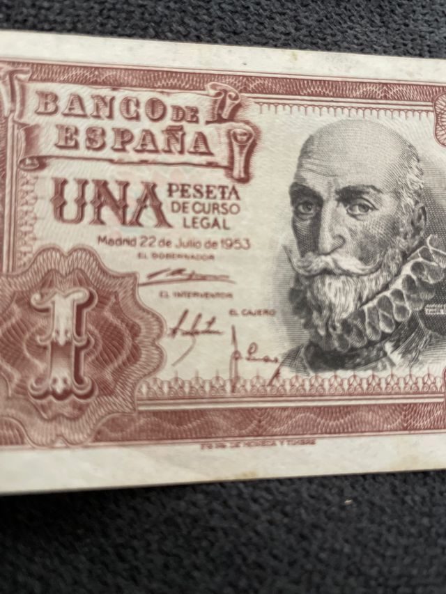 Billete de 1 peseta