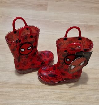 Botas agua spiderman talla 23 NUEVAS de segunda mano por 10 EUR en Leganés  en WALLAPOP