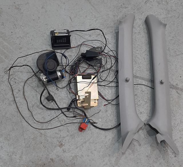 Alarma de coche con código