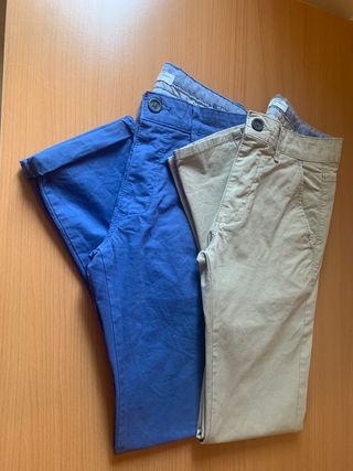 Pantalones tipo chino para hombre. de segunda mano por 10 EUR en Alcalá de  Henares en WALLAPOP