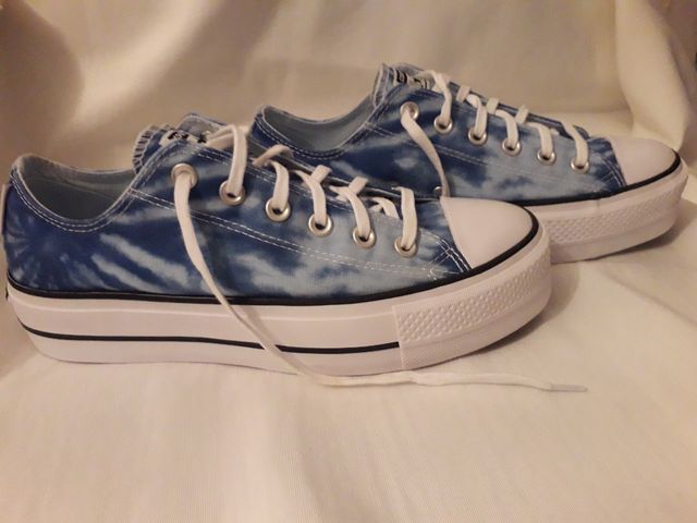 Converse plataforma Tie Dye Talla 40