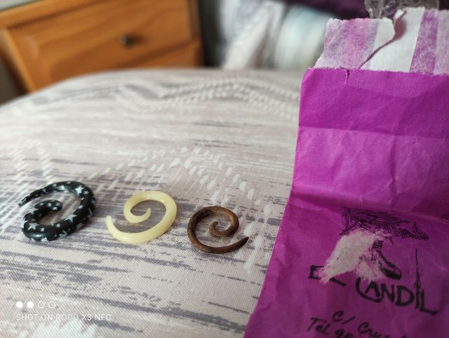 3 Pendientes DILATADORES