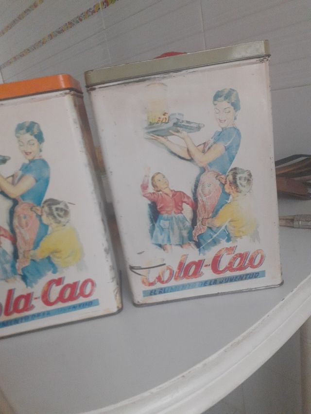 Latas del 60 ( autenticas)